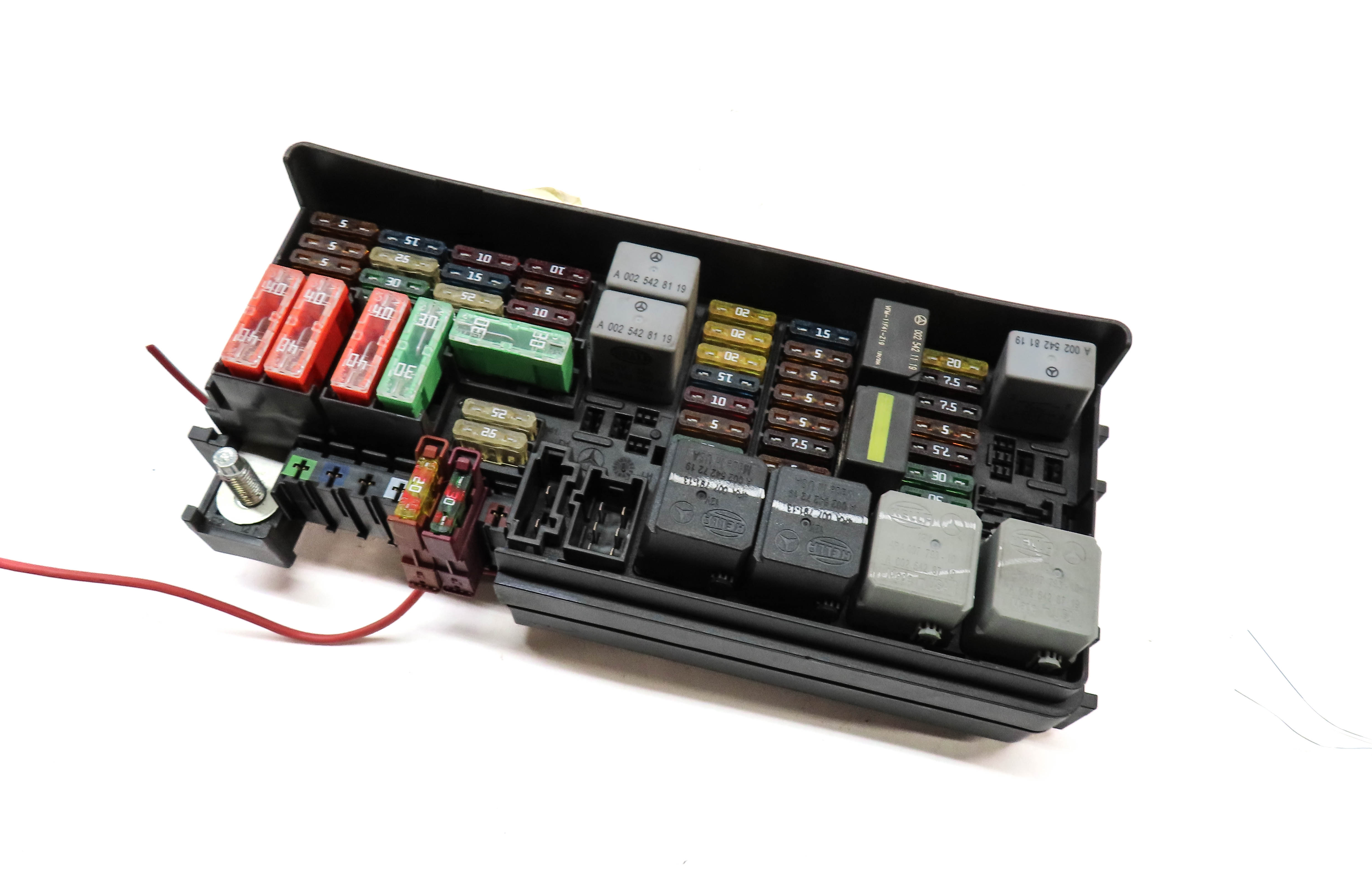 2010 MERCEDES GL450 (X164) 4.6L (273.923) REAR SAM FUSE CONTROL RELAY BOX — exact item pictured